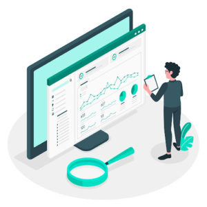 dashboard de gestão